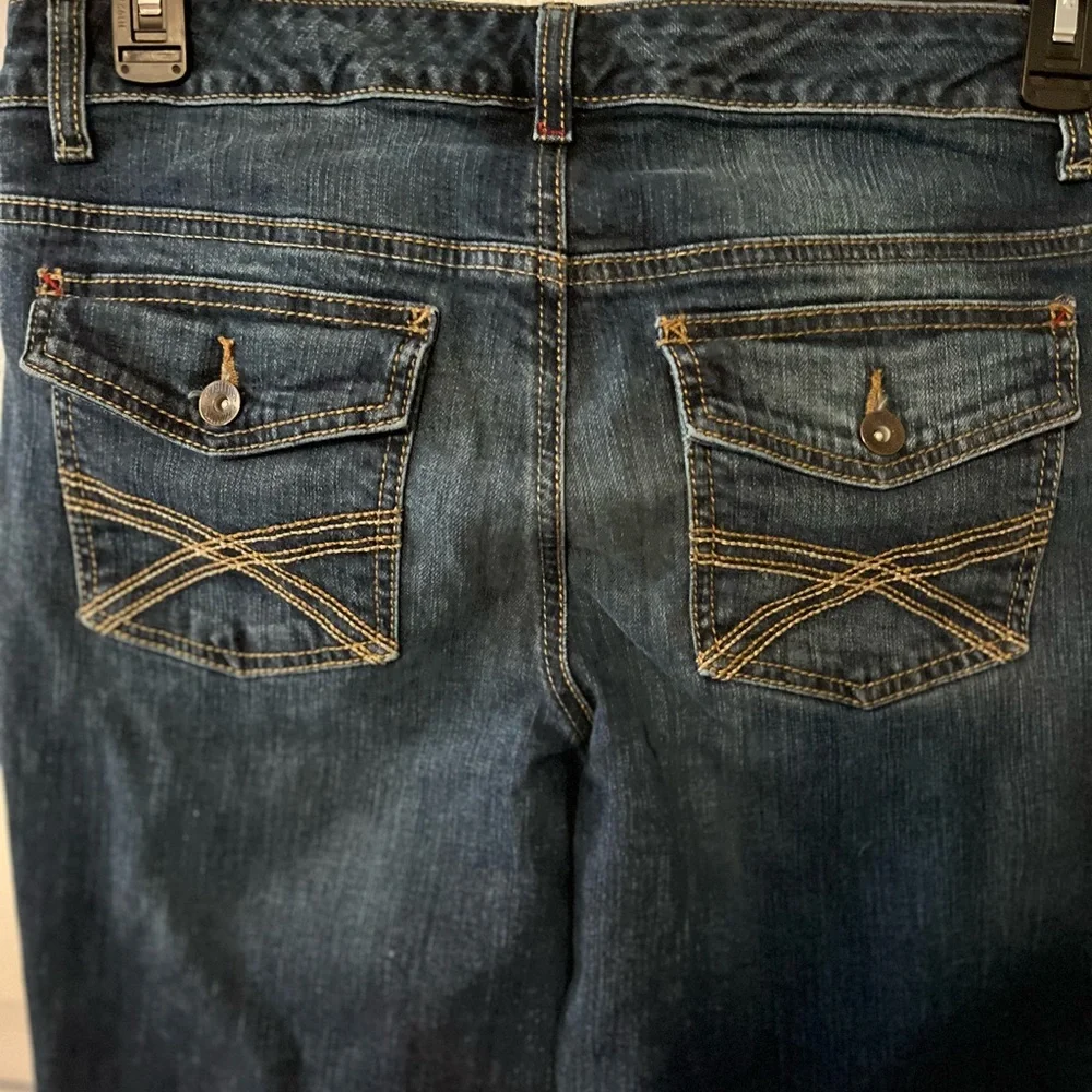 Tommy Hilfiger Jeans Women 12 RFreedom Boot Mid Rise Medium Wash Great Condition